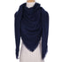 esign Women Triangles Scarf Long Scarves Shawl Autumn Winter - ROUTINE FASHION